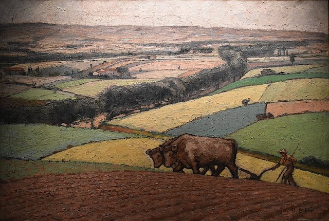 Les boeufs de travail lo bestial de tira 2025 Paul Sibra Attelage de bC593ufs